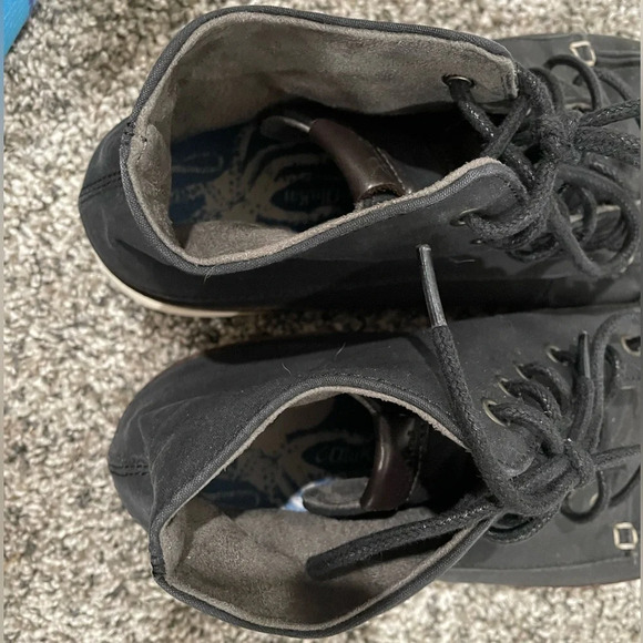 Olukai Nalukai Kapa men's black canvas chukka shoe, size 9.5 - Picture 9 of 11